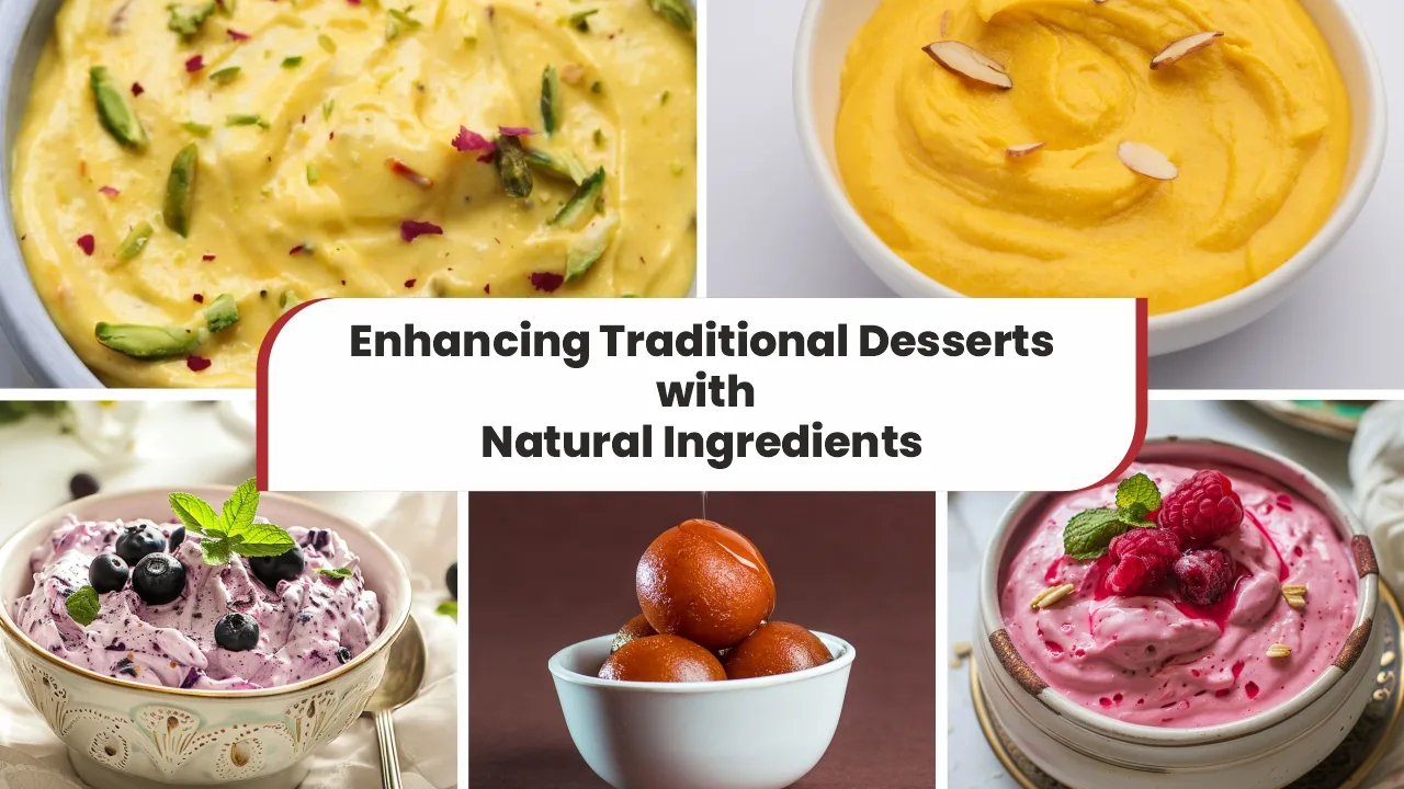 Vinayak Ingredients provides natural ingredients for desserts and sweets, offering fruit powders, natural colors, and sweeteners for traditional mithai.